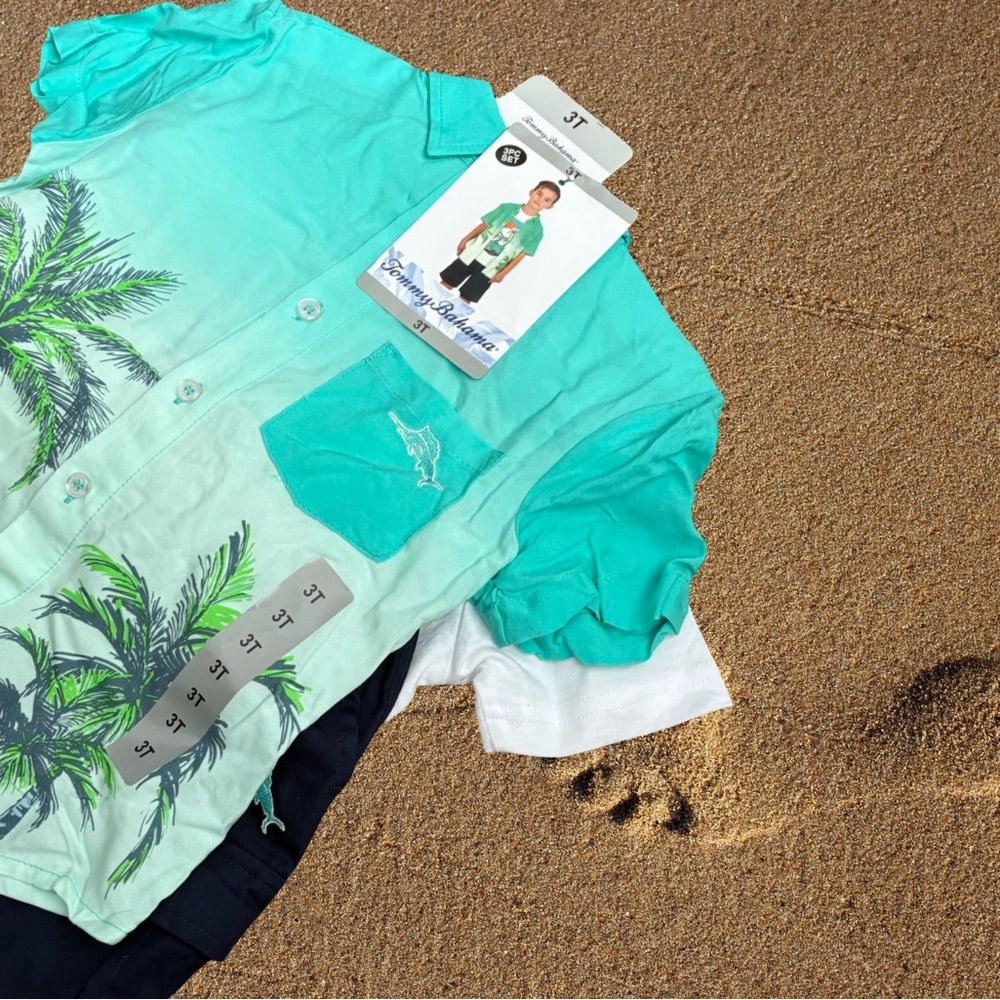 New Tommy Bahama Kids' 3-piece Set Multiple Sizes. - Picture 3 of 6